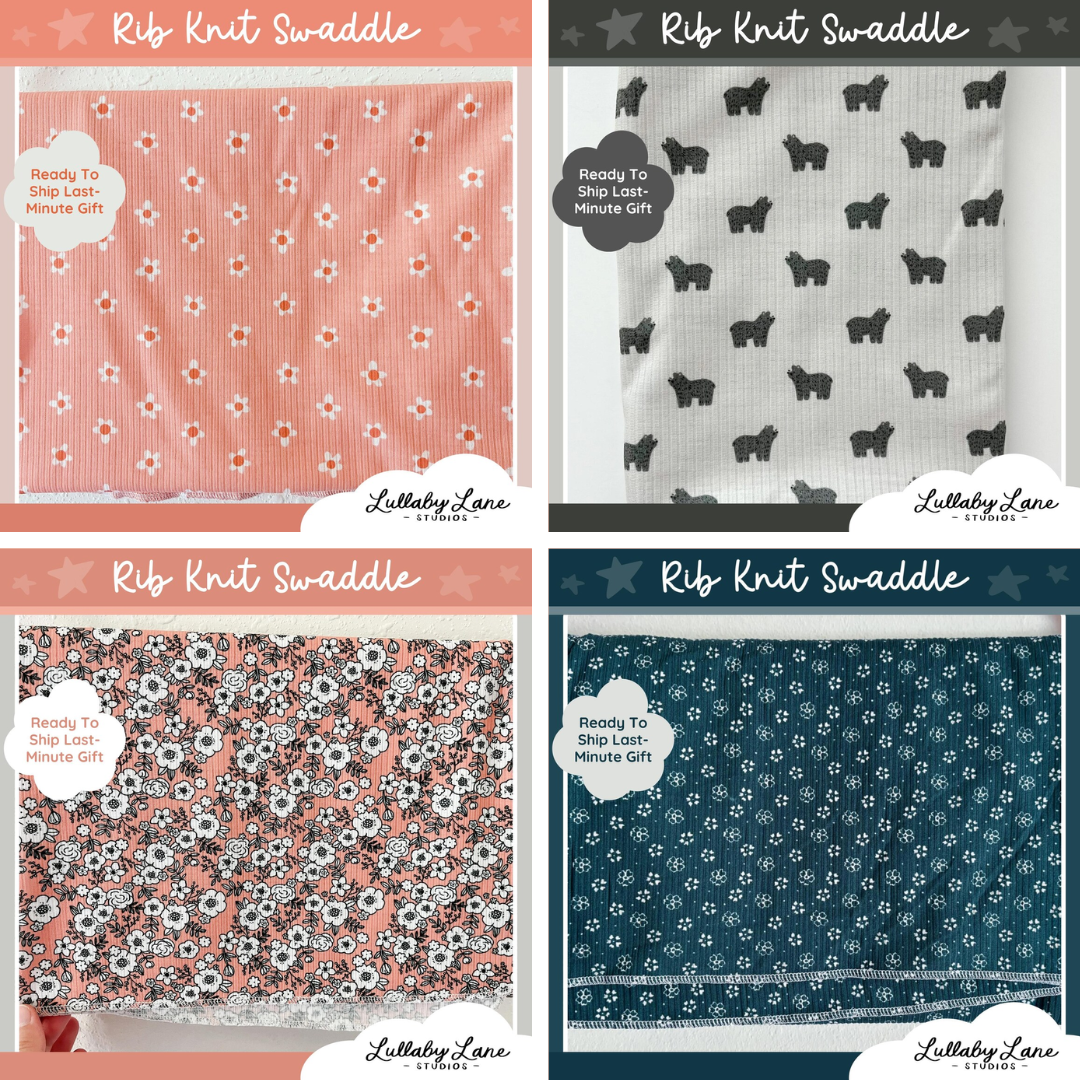 Rib Knit Swaddles