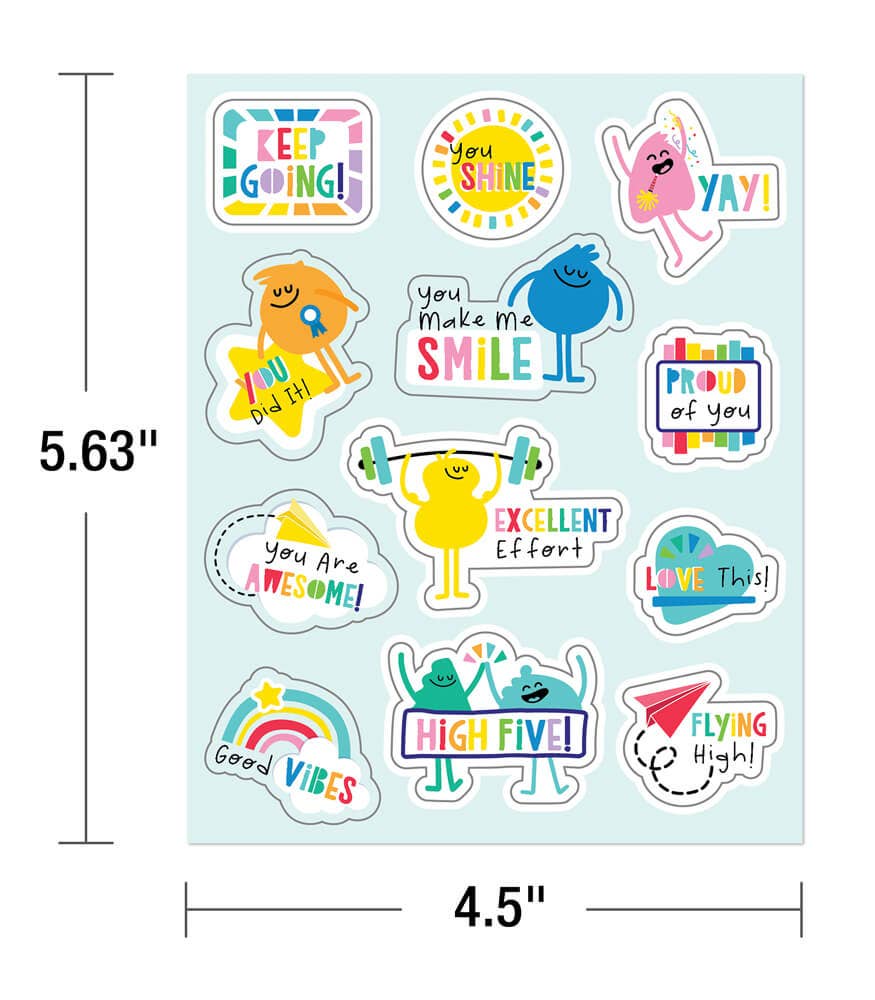 Happy Place Motivators Motivational Stickers