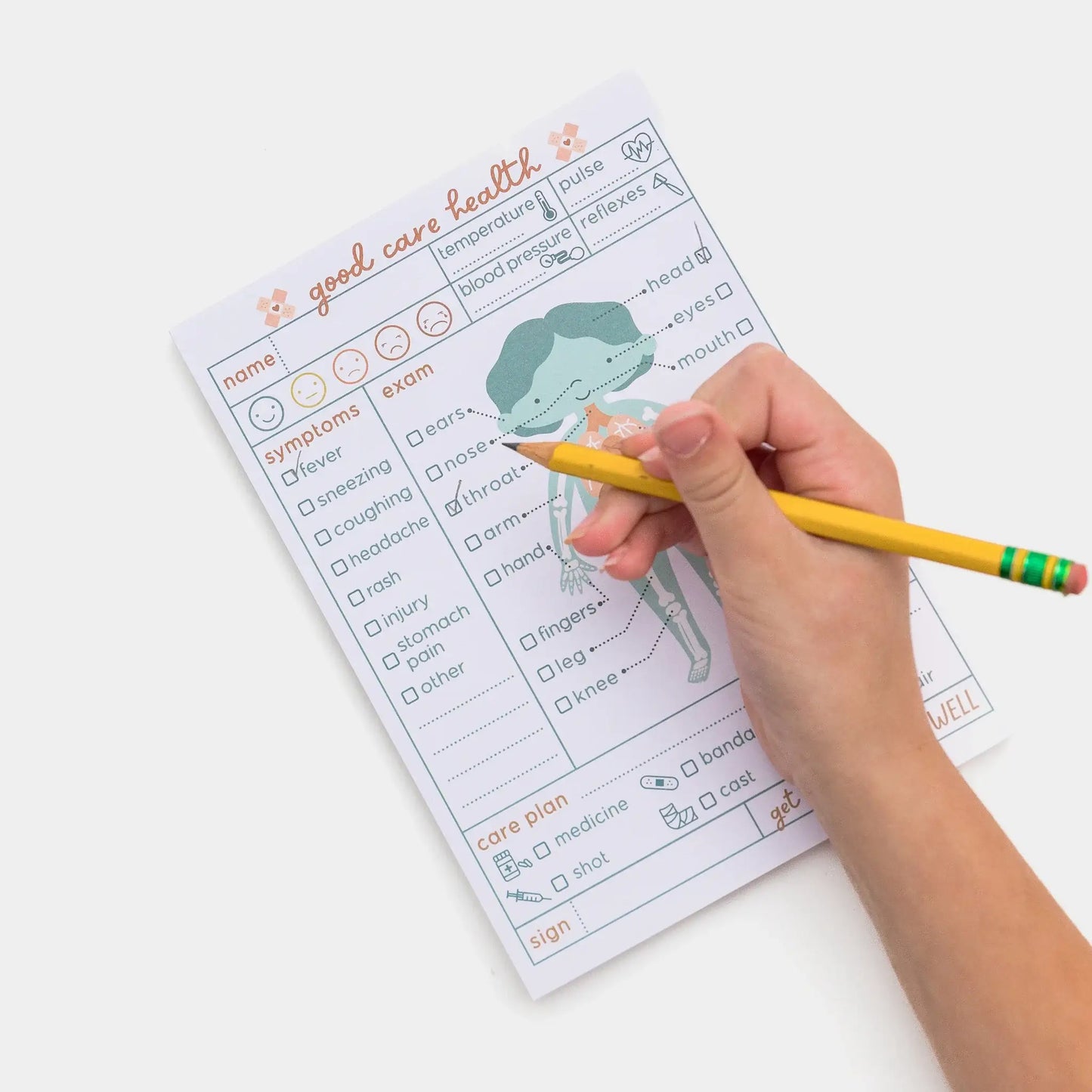 Doctor Visit Pretend Play Notepad, Series 1 Inspired to Play