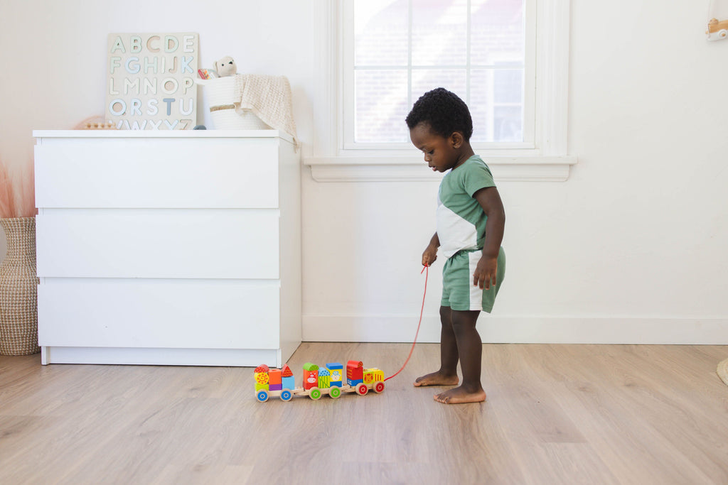 Farm Wooden Stacking Train SpiritnSprout