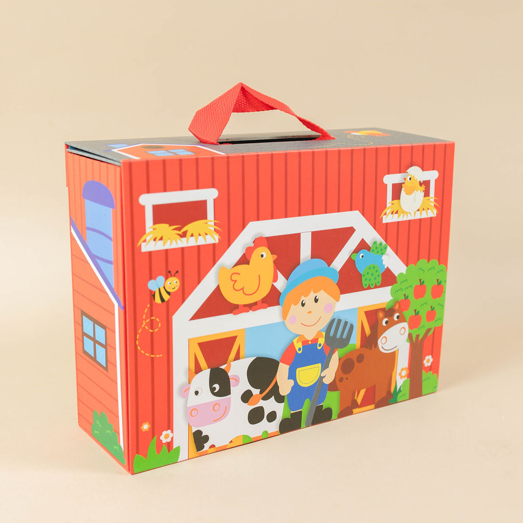 Farm Play Set Lacing Toy SpiritnSprout