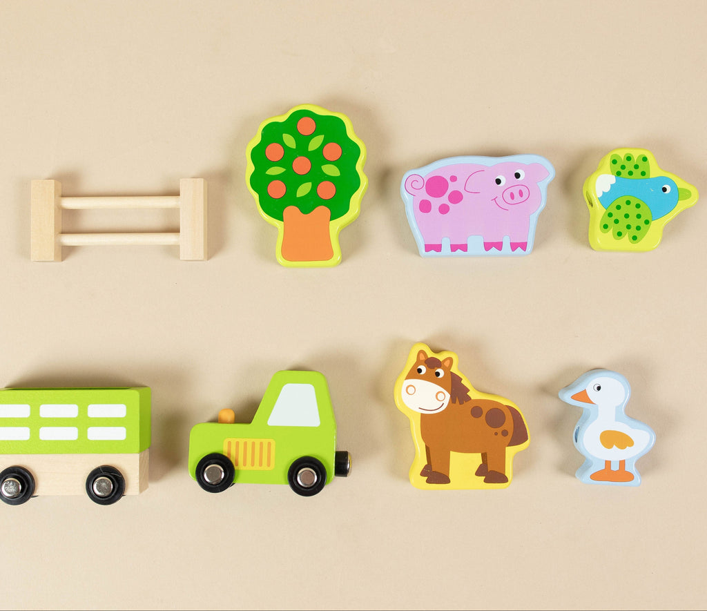 Farm Play Set Lacing Toy SpiritnSprout