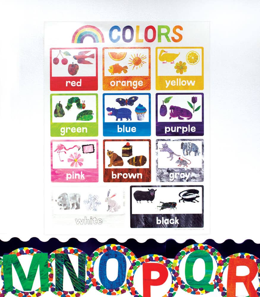 World of Eric Carle™ Colors Chart Carson Dellosa Education