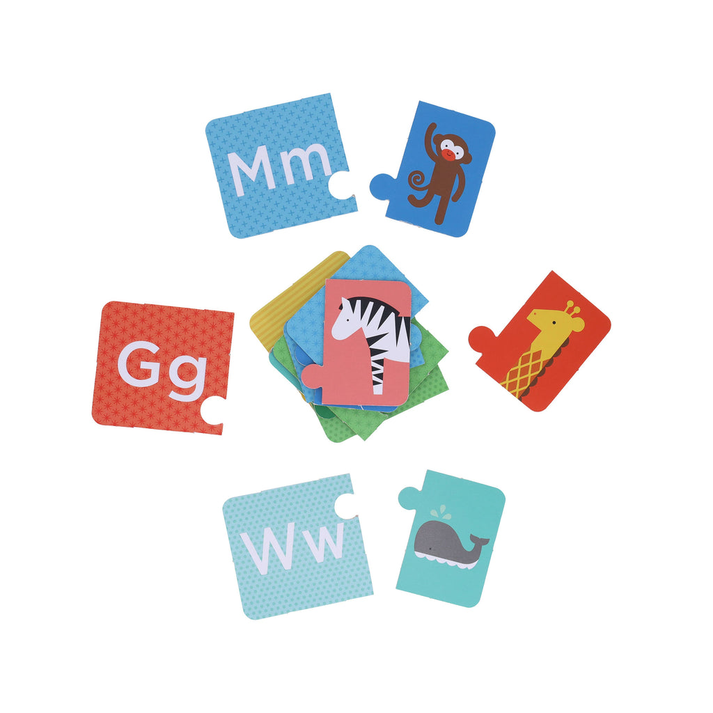 Matching Alphabet Two-Piece Puzzles Petit Collage