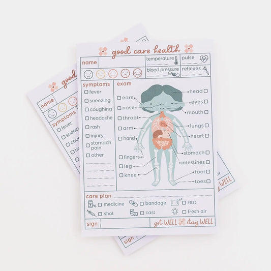 Doctor Visit Pretend Play Notepad, Series 1 Inspired to Play