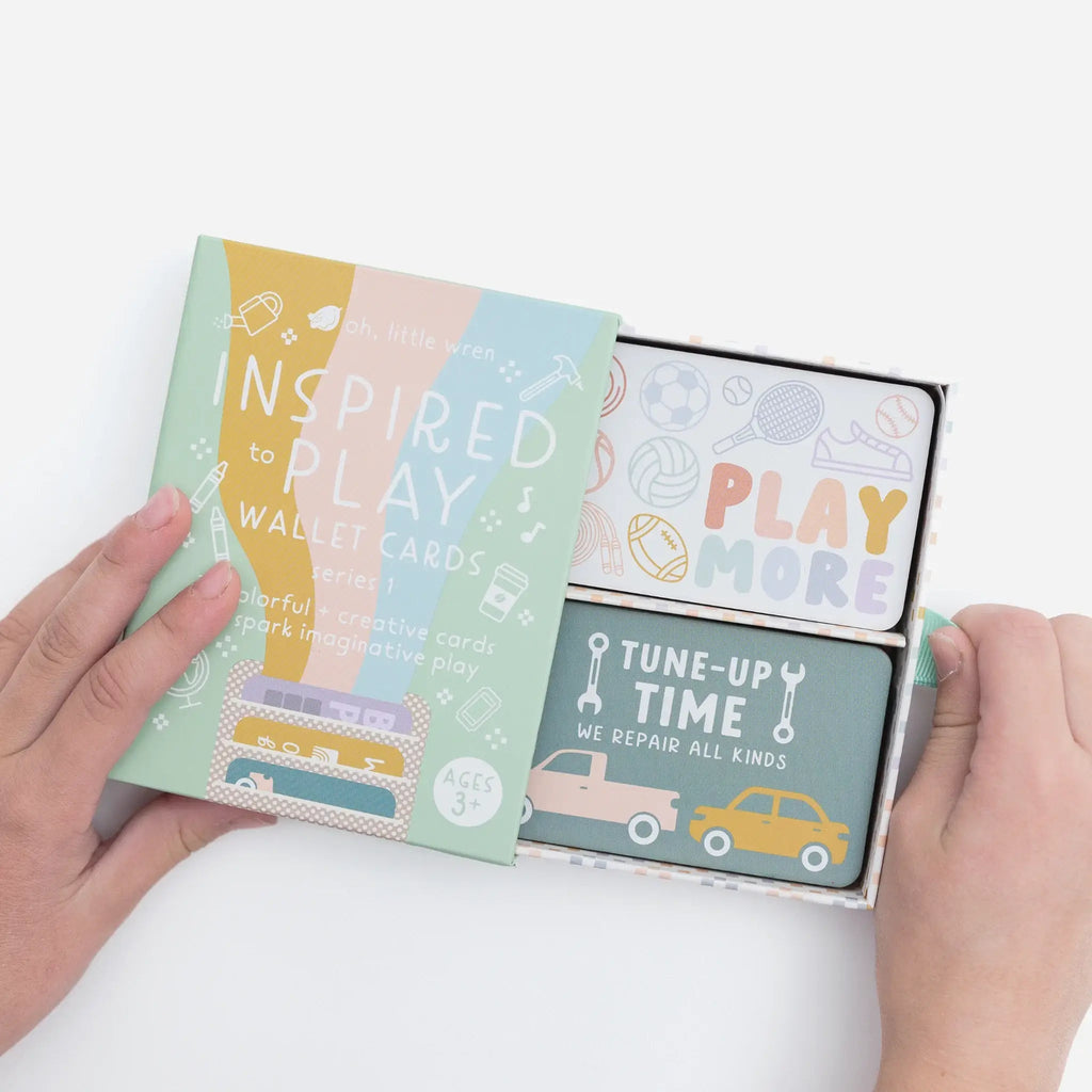 Pretend Play Wallet Cards - Series 1, Inspired to Play oh, little wren