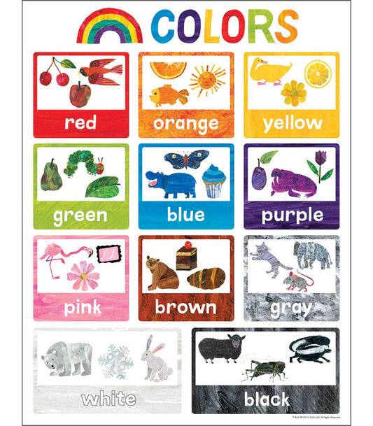 World of Eric Carle™ Colors Chart
