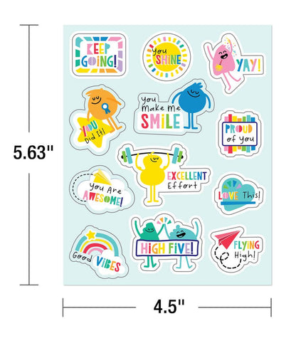 Happy Place Motivators Motivational Stickers
