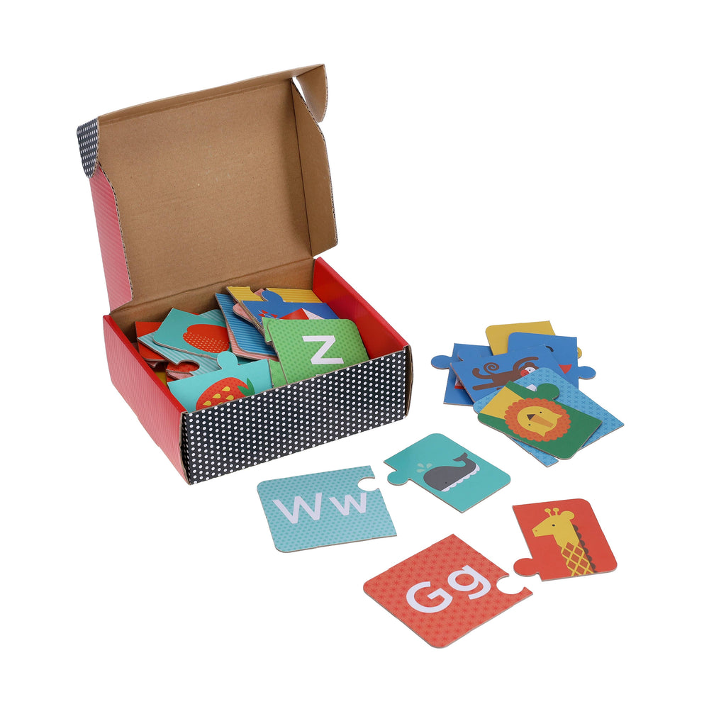 Matching Alphabet Two-Piece Puzzles Petit Collage