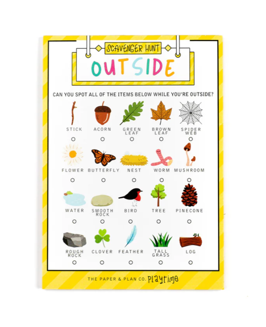 Kids Outside Scavenger Hunt Playtime Pad™