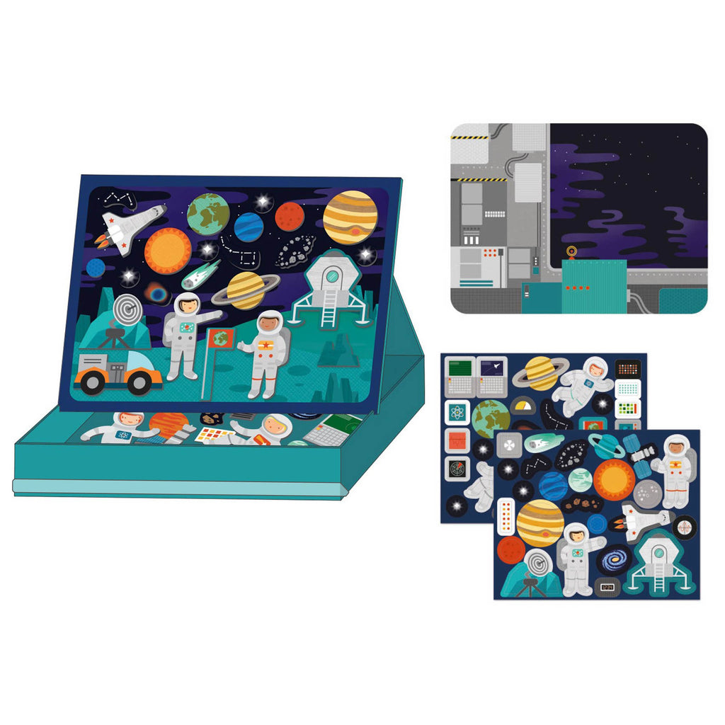 Outer Space Magnetic Play Scene Petit Collage