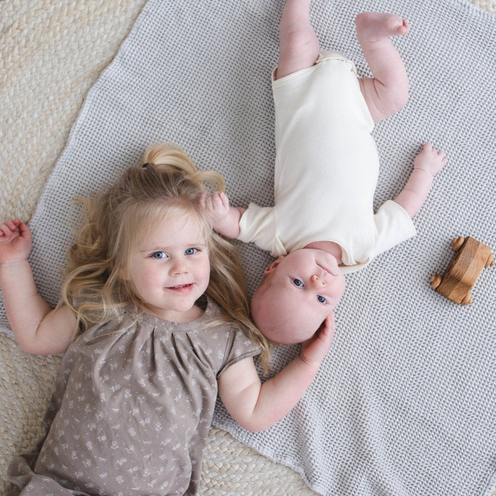 Seafoam Waffle Bamboo Baby Blanket, 40"x40"- Soft Baby Swaddle Blanket Gender Neutral Baby Shower Gift - SpiritnSprout